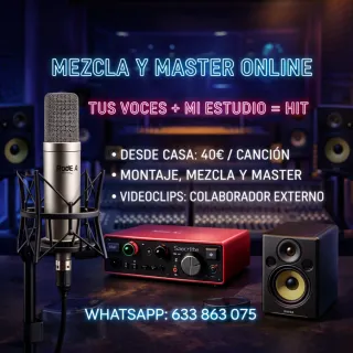 Estudio de Grabación Profesional Online