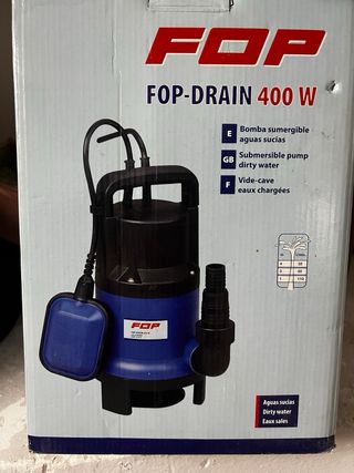 Bomba sumergible FOP-DRAIN 400W