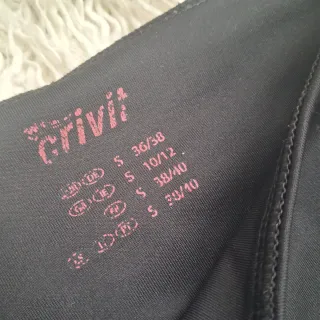 Mallas deportivas Crivit grises y negras