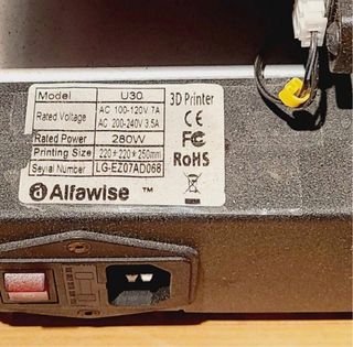 Impresora 3D Alfawise U30