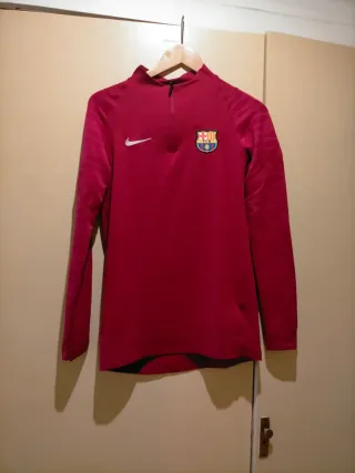 Sudadera Nike FC Barcelona Media Cremallera