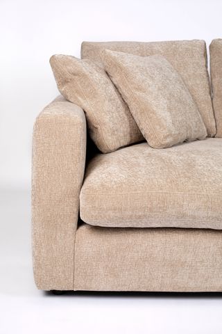 Sofá Sense Beige Tela de ZUIVER