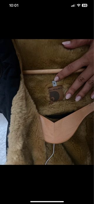 Cazadora Carhartt Negra Invierno