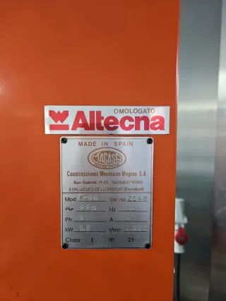 Banco de Pruebas Inyección MAGASA F-90