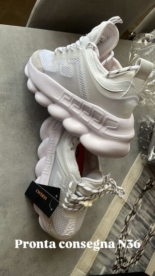 Scarpe bianche taglia 36