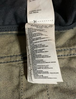 Chaqueta vaquera biker de hombre de G-Star Raw (XL