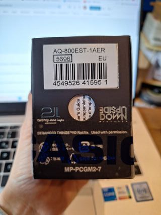 Casio Edición Limitada Stranger Things C1554M06W