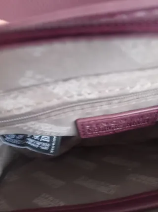 Bolso Georges Rech Cereza Dorado