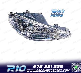 FARO DCH PEUGEOT 206 98-09 H7+H7