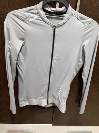 Maillot Ciclismo Darevie Manga Larga Gris