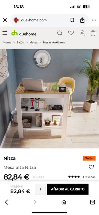 Tavolo alto da cucina in stile isola