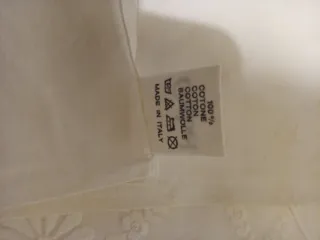 Completo letto matrimoniale cotone Gabel