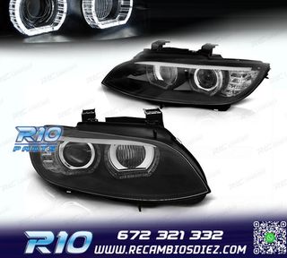 FAROS BMW E92 E93 06-10 XENON AFS OJOS ANGEL LED DLR FONDO N