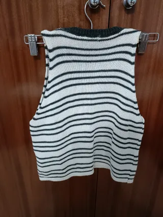 Top sin mangas de rayas Noon Talla XS