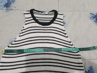 Top sin mangas de rayas Noon Talla XS