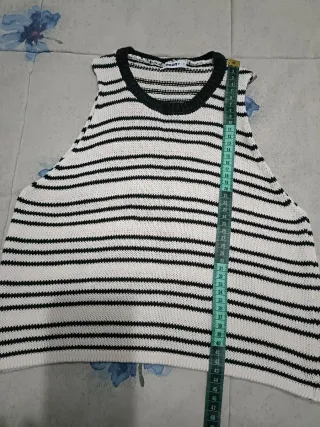 Top sin mangas de rayas Noon Talla XS