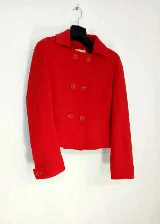 Chaqueta corta roja Easy Wear Talla 40