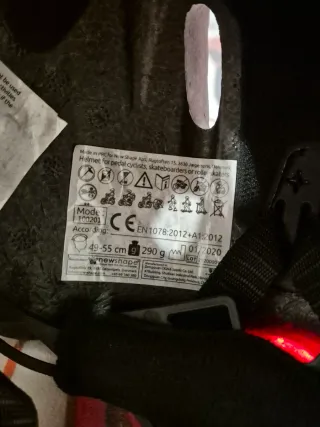 Casco Infantil Crazy Safety Negro