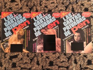 Lote Revistas Vintage Cartas Privadas de Pen X9