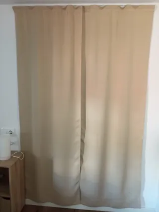 Tende oscuranti grigie in poliestere