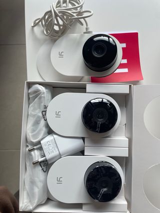 3 Cámaras YI 1080p Home Camera