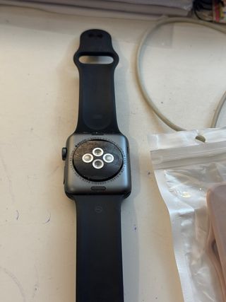 Apple Watch S3 Negro + Correa Rosa.