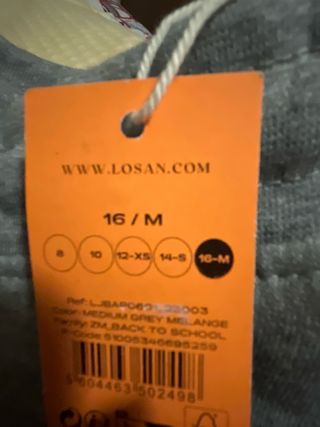 Pantalón chándal niño Talla 16 CON ETIQUETA