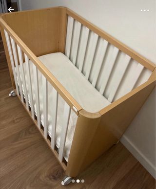 Minicuna colecho DOCO Sleeping WOOD Regalo colchon