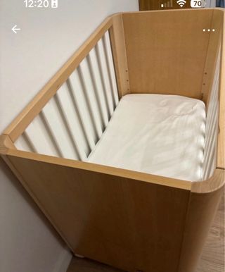 Minicuna colecho DOCO Sleeping WOOD Regalo colchon