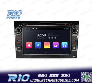RADIO GPS ANDROID 11 PARA OPEL ASTRA H VIVARO ZAFIRA VECTRA