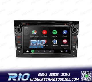 RADIO GPS ANDROID 11 PARA OPEL ASTRA H VIVARO ZAFIRA VECTRA