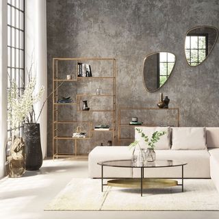 Estantería Loft Gold Kare Design