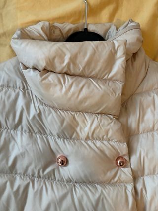 Chaqueta plumas Escada Sport Mujer Talla 36 Beige