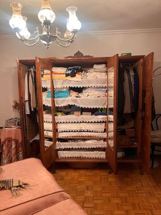 ARMARIO ROPERO 4 PUERTAS