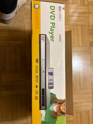 GO VIDEO D640 Reproductor DVD