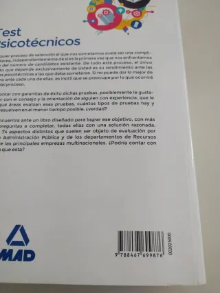 Test psicotécnicos (Spanish Edition)