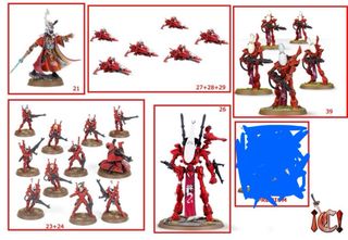 Figuras Aeldari Combat Patrol Warhammer 40k