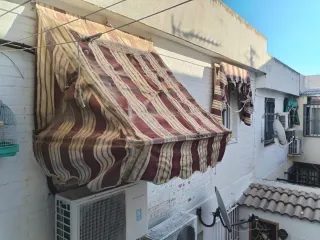 Capota toldo ventana. Dos capotas