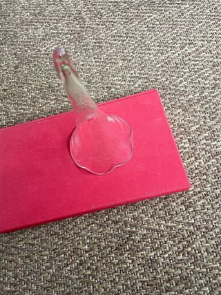 Campana/fanal de cristal soplado antigua