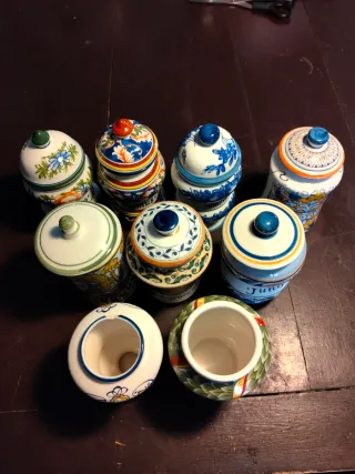 Set 9 Barattoli Spezie Tognana