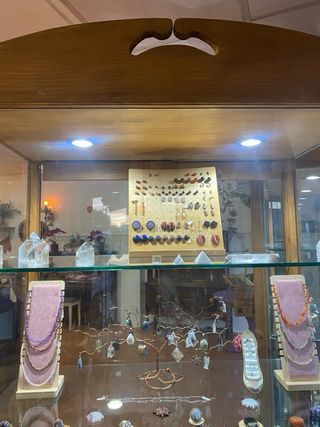 Vitrina expositora madera y cristal