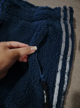 Shorts Adidas Blondey Sherpa Azul