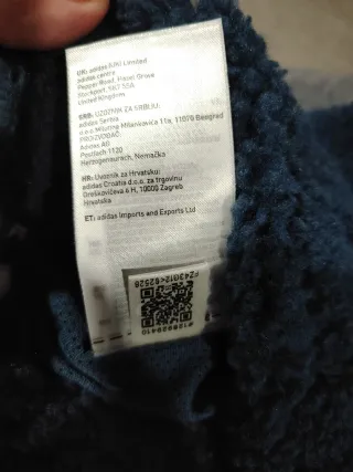 Shorts Adidas Blondey Sherpa Azul