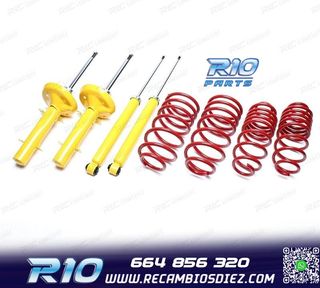 KIT SUSPENSIÓN DEPORTIVA PARA VOLKSWAGEN