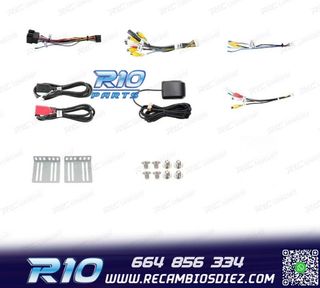 RADIO GPS ANDROID 12 HD TACTIL BLUETOOTH USB SD