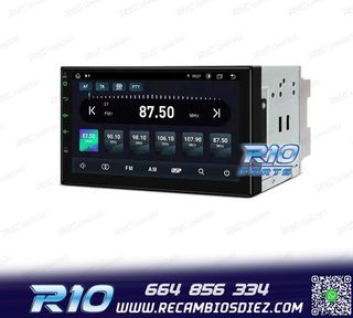 RADIO GPS ANDROID 12 HD TACTIL BLUETOOTH USB SD