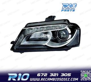 FARO IZQ XENON AUDI A3 08-12 CON LUZ DIURNA