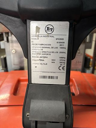 Transpaleta Eléctrica BT