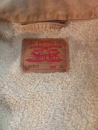 Cazadora Levi's de pana hombre