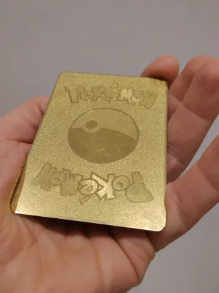 Carta Pokémon Mew V Dorada Metálica